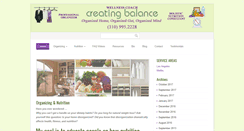 Desktop Screenshot of creating-balance.net